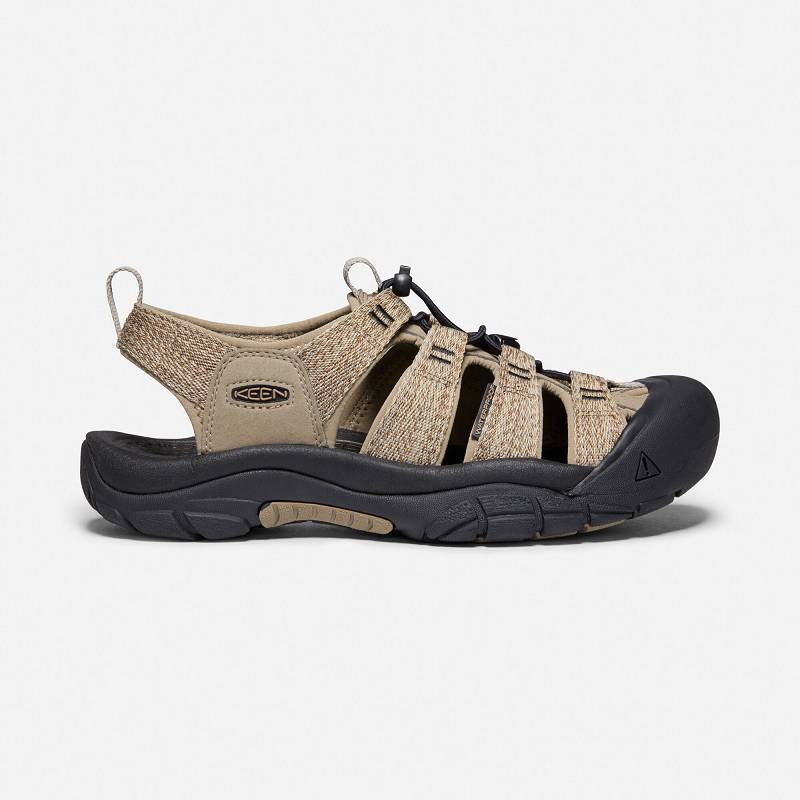 Keen Newport H2 Trekkingsandalen Herren DE-48723 Taupe/Black - Keen Herrenschuhe Braun